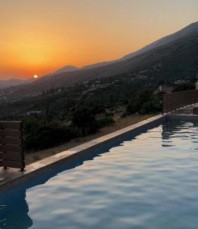 Mousata Apartment | Lorraine's Cottage Style Studios, shared swimming pool and bbq only for guests at Simotata village