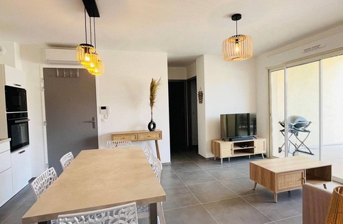 Marine de Saint Ambroggio Apartment | Luminous 2BR Apartment in Lumio - 6 Guests, A/C, Near Beach, Large Terrace, Parking Included