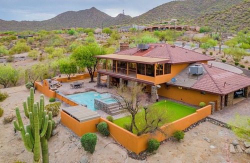 Las Sendas Villa | Luxe 4BR in Mesa w/ Spectacular View, Pool & Golf