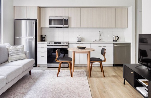 Downtown Berkeley Apartment | Luxe Berkeley Studio w/ W/D & Coworking, walkable to BART, by Blueground