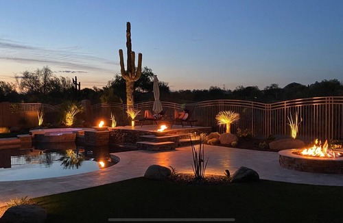Talon Retreat House | Luxurious Scottsdale Getaway with Golf Course & Mountain Views