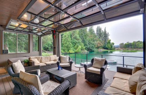 Ridgefield House | Luxurious Waterfront Retreat w/Private Pond!