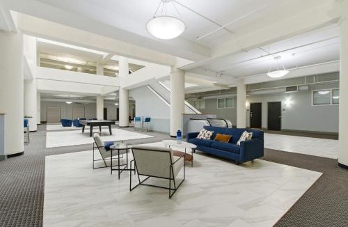 Mile Square Apartment | Luxury Downtown Cityview Suite Skywalk Access and Free Garage Parking