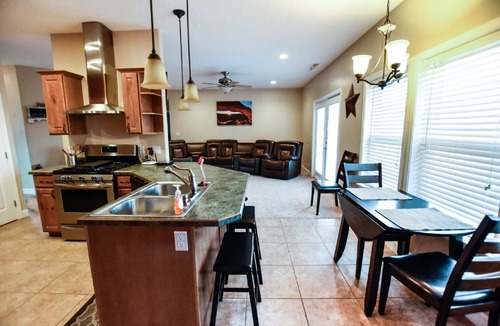Moab South Valley House | Luxury in the Red Rocks: 4BD/2 BA, fenced backyard, Hot Tub