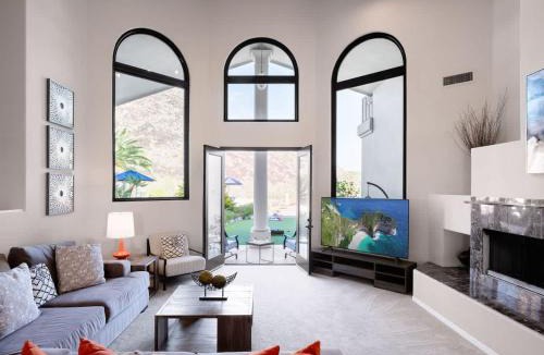 Central Scottsdale House | Luxury Mountain Estate-Pool-Spa-BBQ+Bar-Fire pit