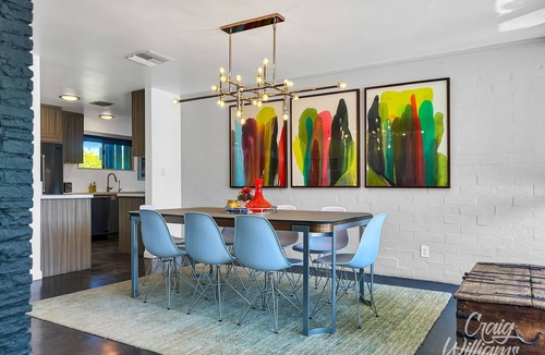 Tahquitz River Estates House | Luxury Palm Springs Oasis Pool Mtn Views