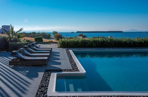 Chrissi Akti Villa | Luxury Paros Villas De Luxe Villa 4 Bedrooms Sea View & Sea Access
