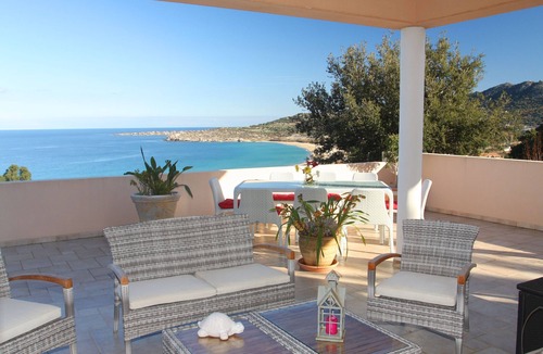 Algajola Villa | LUXURY VILLA PANORAMIC SEA VIEW HEATED PRIVATE POOL 4 to 9 PEOPLE