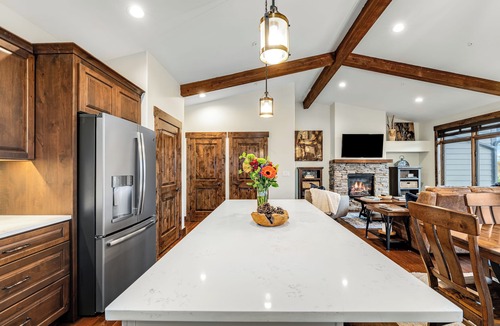 Whitefish House | Luxury Whitefish Retreat Steps from River (30 Night Minimum)