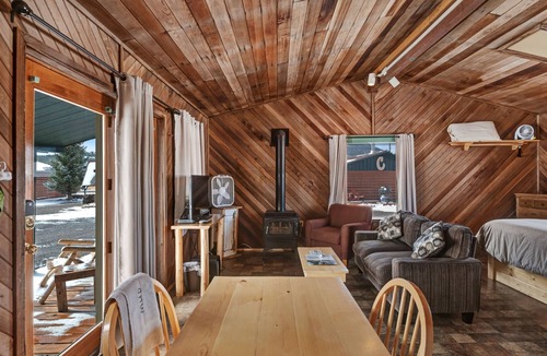 South Fork Cabin | "M" Moose Studio Cabin with private hot tub