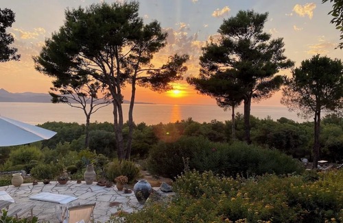 Patrimonio Villa | Magnificent sea view St.Florent 2 individual houses with many terraces and pool