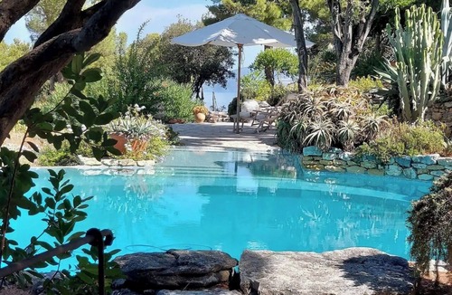 Patrimonio Villa | Magnificent sea view St.Florent 2 individual houses with many terraces and pool