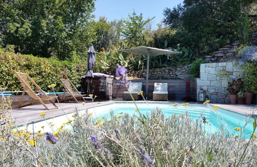 Fozzano House | Magnificent sheepfold, swimming pool and sea view in Fozzano
