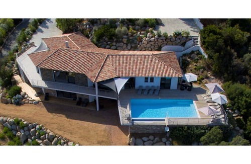 Tarcu Villa | MAGNIFICENT VILLA 350 M2-MOUNTAIN SEA VIEW 10 to 20 pers Prox. Ste Lucie P-Vecchio