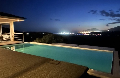 Bastelicaccia Villa | Magnificent villa, SEA VIEW, pool, 4 bedrooms, 3 shower rooms, air conditioning, not overlooked