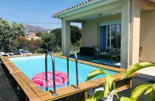Calenzana Villa | maison cosy climatisée avec piscine et jardin