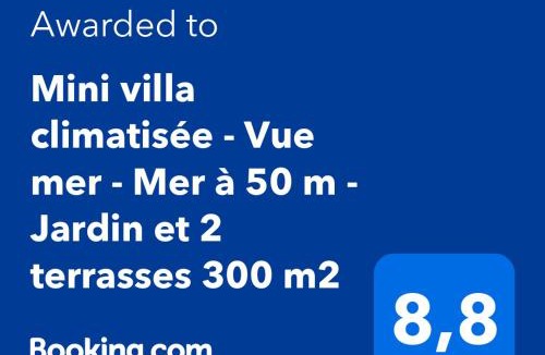 Marine de Saint Ambroggio Villa | Maison dans Marina privée pieds dans l'eau - Vue mer - Mer à 50 m - Terrasse & jardin sur mer
