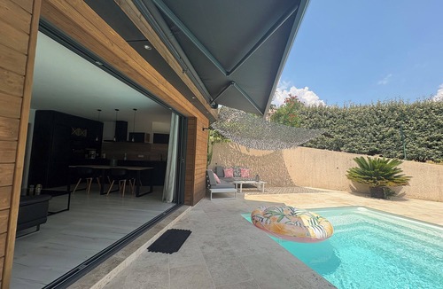 Peri House | Maison Neuve Moderne Tout Confort Entre Plage et Montagne Avec Piscine Privé