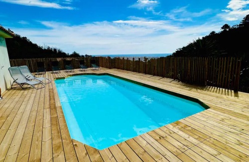 Sari-Solenzara Apartment | Mare è Machja RDC Sea view - Heated swimming pool - 6 people
