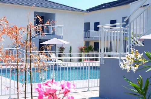 Santa-Lucia-di-Moriani Apartment | Marea Resort flat with swimming pool