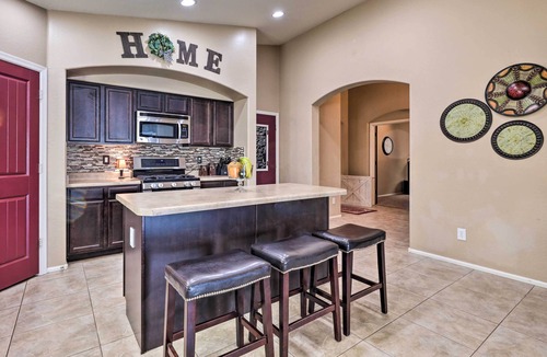 Maricopa House | Maricopa Home w/Swim-Up Bar, Heated Pool & Slide