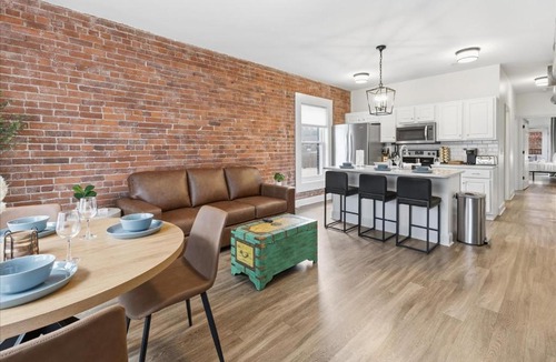 Lockerbie Square Apartment | Mass Ave Retreat with Big Patio and Free Parking