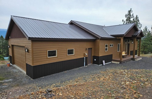 New Meadows House | Meadow Creek golf, sauna, views!