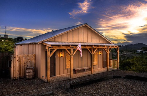 Tombstone Ski Chalet | Miners Cabin #2 - King Bed - Accessible Room - Private Balcony
