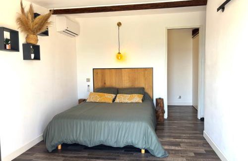 Poggio-Mezzana Apartment | Mini villa chaleureuse avec vue mer imprenable