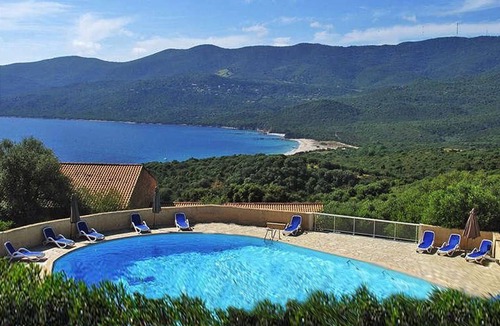 Serra-di-Ferro Villa | Mini-villa, magnificent sea view - heated pool - residence in Serra Di Ferro