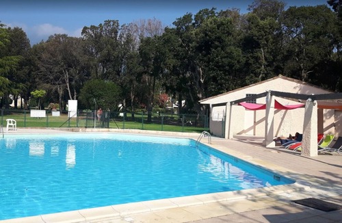 Santa-Maria-Poggio Villa | mini-villa with A/C in tree-planted residence - swimming pool, seaside, Corsica