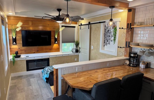 Heart of Missoula Apartment | Modern Furnished Studio Near UM + Private Deck