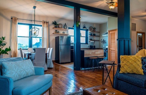 Portsmouth Apartment | Modern, upscale loft located in Portsmouth, Ohio.