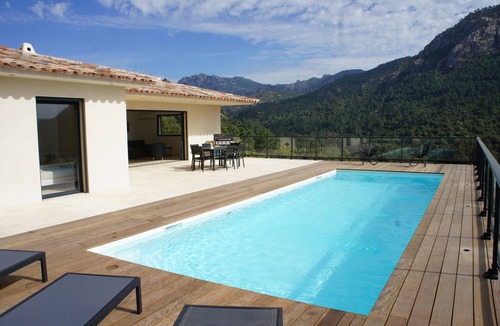 Pinarellu Villa | * Modern villa heated pool, ideally located, sea and mountain views