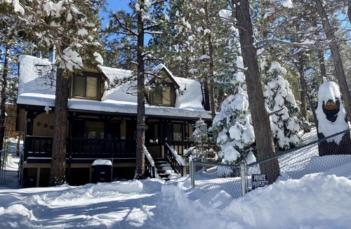 Big Bear City House | Mountain Bliss - Fireplace, Deck, Fenced Yard, Barbecue