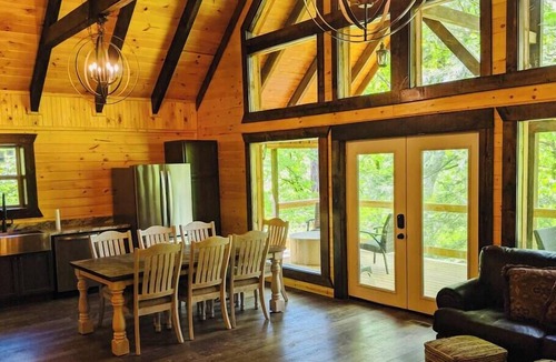 Denniston Cabin | Mountain Laurel-RRG | Hot Tub | Discounted Rates! | Private 12 Acres Next to the Gladie Visitor center off 715 surrounded by National Forest Land and The Best RRG Hiking Trails!
