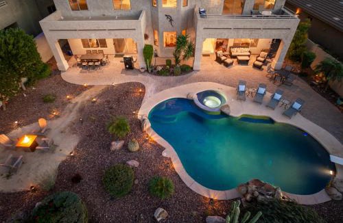 Gold Canyon House | Mountain ViewsGame RoomTheaterPoolSpa