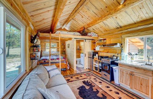 Trout Creek Apartment | Mtn Views & Fireplace: Cozy Trout Creek Tiny Home