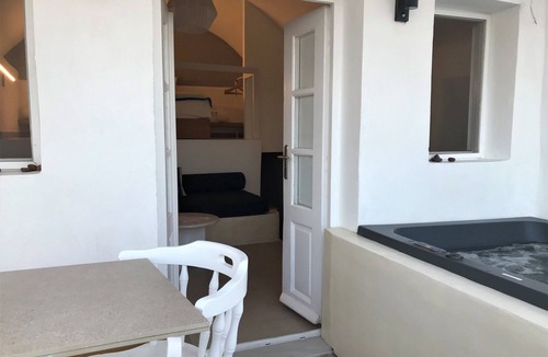 Oia Apartment | Muses Cycladic Suites - Two-Bedroom Sea View Suite with Seasonal Hot Tub