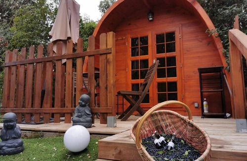 Porto-Vecchio Ski Chalet | My cabin at the bottom of the garden, a cosy, comfortable and intimate wooden cocoon.