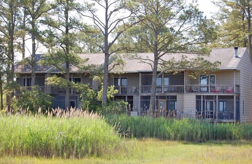 Chincoteague House | Nature's Retreat- Waterview with Shared Crabbing Pier