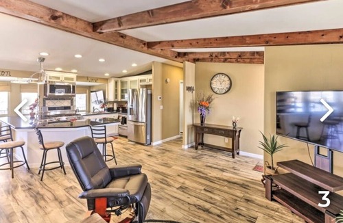 Cienega Springs House | New! Amazing river and mountain deck view home!