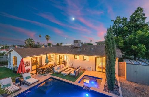 Southwest Village House | NEW Desert Bloom with Pool Spa & Game Room