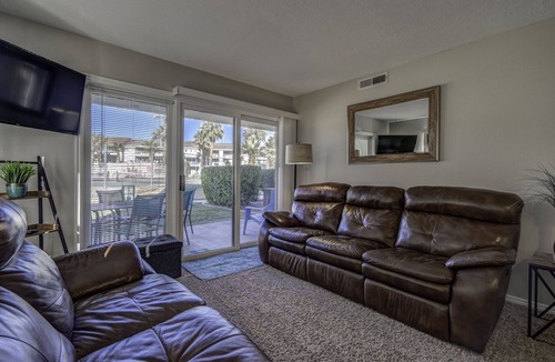 St. George Condo | New EV chargers! GROUND FLOOR! End Unit, Resort Side, All Access!