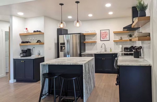New Paris Cabin | Newly Renovated OH Lodge Retreat + Lake Access in New Paris, OH