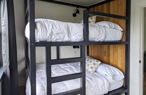 New Paris Cabin | Newly Renovated OH Lodge Retreat + Lake Access in New Paris, OH