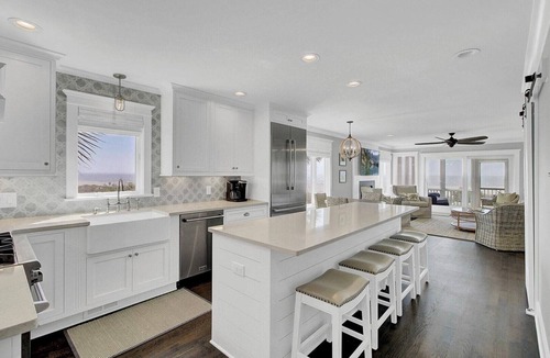 Isle of Palms Villa | Ocean 180 | True Oceanfront End Unit with 180° Views in Wild Dunes
