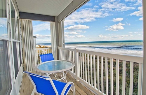 Indian Beach Condo | Ocean Club B302, Oceanfront Condo in Indian Beach, NC!