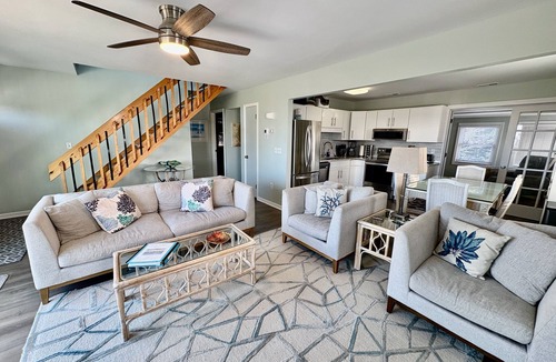 Surf City House | Ocean View House, Steps to Beach, Pet Friendly, Linens & Beach Gear Provided