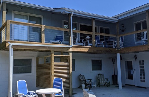 Pine Knoll Shores House | Ocean View, large deck, private, nearby beach access
